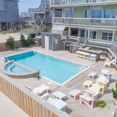 Hatteras Beachfront Pool Home!