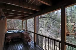 Dreamscape Villa backs ot the forest! Spa, pool table!